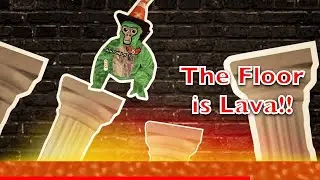The Floor is Lava Challenge in Gorilla Tag 🦍🌋