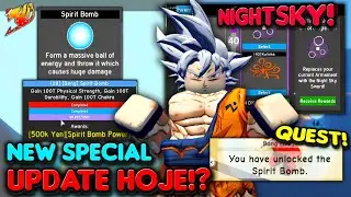 BIG UPDATE HOJE?! SPIRIT BOMB! NEW SPECIALS! PASSE + NEW QUEST! AFS!