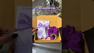 New purple tulip hamper ✨💜🌷 #trending #gift #giftbox #jewelrypackaging #hamperbox