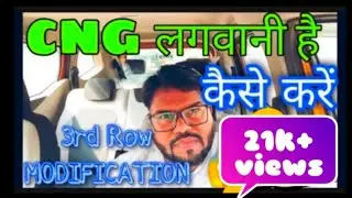 TRIBER CNG INSTALLATION ke liye 3rd row modification.....||TRIBER||CNG||