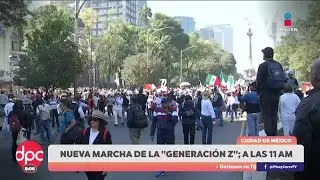 CDMX tendr&aacute; desfile y marcha de la Generaci&oacute;n Z el mismo d&iacute;a | DPC con Paola Rojas
