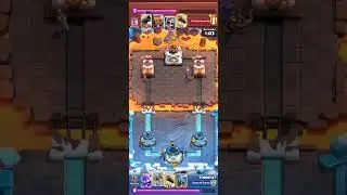 Xbow Cycle vs Royal Hogs AQ #clashroyale #clashroyaleshorts #xbow #xbowcycle