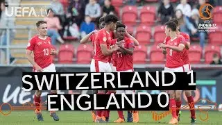 U17 highlights: Switzerland v England