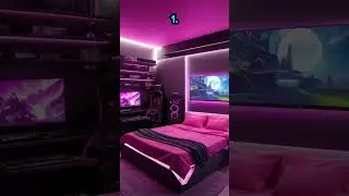 Choose your GAMING BEDROOM aesthetic! (Part 1) #aesthetic #aurora #runaway #bedroom #gaming #home