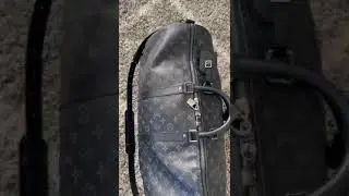 Louis Vuitton Keepall 55 Monogram Eclipse (Authentic vs Old Cobbler)