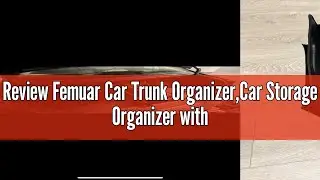 Review Femuar Car Trunk Organizer,Car Storage Organizer with 72L Large Capacity Waterproof Collapsib