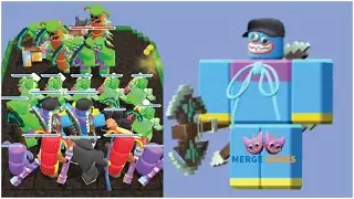 Merge Master Craft Runner: Funny Gameplay (iOS,Android) Part 6 - Merge Fight Warrior
