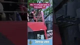 Glorious Man United Malaysia bus parade