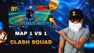 Free Fire Brazil Freestyle Clash Squad Map 😱 | Only Headshot Map 🥰😘