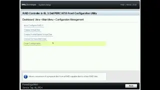 How to configure RAID in Dell Server