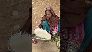 Traditional Village Cooking | Aloo Mutter Rice Recipe in Desi Style #food #indiancuisine