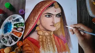 Deepika padugone | poster Colour  painting | in Tamil  | Prikesh arts