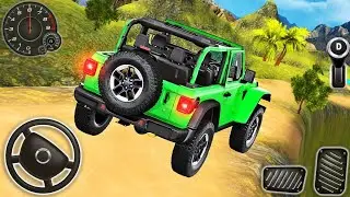 Jeep Driving Simulator Gameplay 2025 | Extreme Offroad Jeep Adventure | Android Driving Game