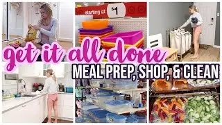 CLEAN WITH ME, COOK WITH ME, SHOP WITH ME, GET IT ALL DONE // USING HiSmile