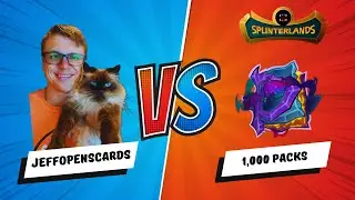 1 THOUSAND Chaos Legion Pack Opening on Splinterlands