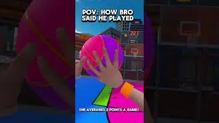 #nba2k23 #streetballvr #basketball #virtualhoops #vr #gymclassvr