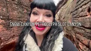Snow Canyon Petroglyph Slot- St. George Utah
