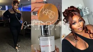 Spend the day With me | Messy Updo +Movie Date +Pr Unboxing + Dossier | Vlog