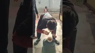 Play  Rock paper shoot and eat bhelpur challenge, 🍴🍴