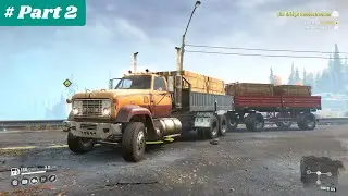 Snowrunner - Old Bridge Reconstruction Delivery 💥 #snowrunner #gameplay #AVGames
