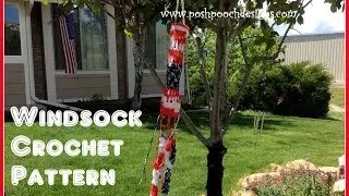 Windsock Crochet Pattern