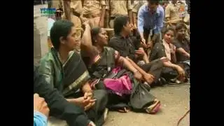 YSRCP MLAs protest at Media Point over TDP MLAs Behaviour - 10th Sep 2016