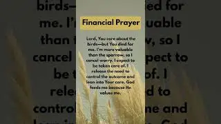 Pray Luke 12:24 Over Your Finances #kingdom #moneymindset