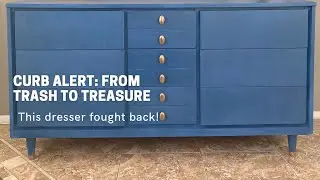 Curb Alert: Trash to Treasure Furniture Flip