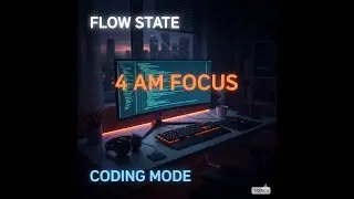 4 AM Coding Session: Music for Deep Focus and Productivity (1 HOUR MIX)