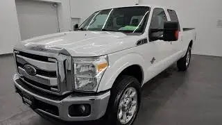 2016 FORD F250 LARIAT ULTIMATE POWERSTROKE DIESEL БЕЛЫЙ ПЛАТИНОВЫЙ 4K WALKAROUND 13739Z ПРОДАН!