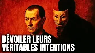 Comment D&Eacute;MASQUER les INTENTIONS CACH&Eacute;ES des GENS | MACHIAVEL