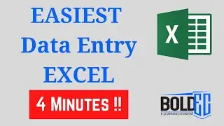 EASIEST Data Entry to Excel !! Excel Forms without VBA  in 4 mins