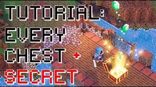All Chests And Secrets : Minecraft Dungeons Squid Coast (Tutorial Mission)