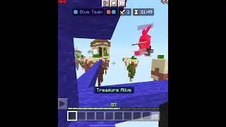 Treasure wars trap #hivemc #treasurewars #hive #minecraft #algorithm #shortsfeed #funnyshorts