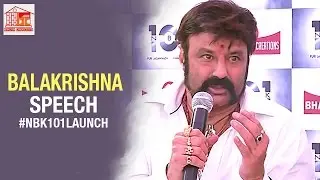 Balakrishna Opens Up about #NBK101 Movie Story | #NBK101Launch | Puri Jagannadh | Bhavya Creations