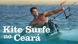 Fernando Fernandes pratica KITE SURFE ADAPTADO | Al&eacute;m dos Limites | Canal OFF