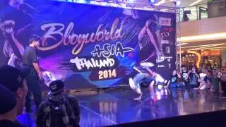 NINJA VS BLACKMAID | 1 on 1 FINAL | BBOY WORLD ASIA THAILAND 2014