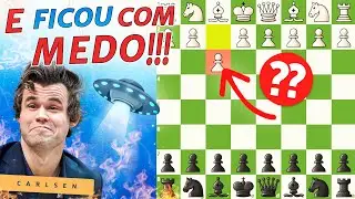 MAGNUS PROVOCOU COM 1.f3!!!!