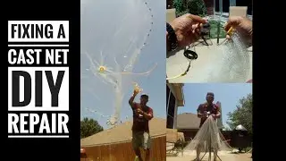 Fixing a Cast Net, Braille Line Repair