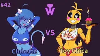 WWE 2011: Clubette VS Toy Chica | WWL #42 | #wwe #wrestling #fnaf #gd #waifu #fnaf2