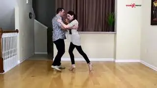 Boleos Tango Video ✤ Tango Lesson: One Boleo Exercise (With Fabian & Lola)