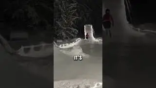 He Has the Coolest Backyard EVER ❄️ (@leevinakari)