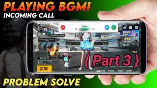 BGMI Khelte Time incoming call  Problem Solve Part 3 #poco #mi #oppo #vivo #realme #nothingphone1