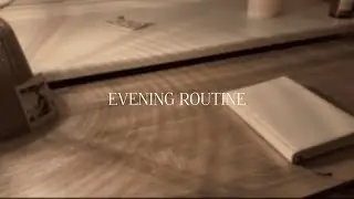 Slow evening | routine | ASMR | yoga, journaling, reflecting