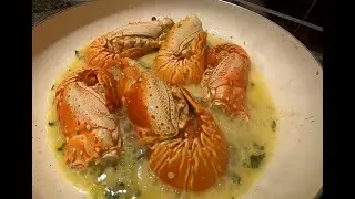 LAGOSTA FRITA NA MANTEIGA