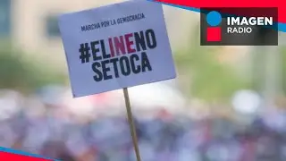 As&iacute; se vivi&oacute; la marcha en defensa del INE