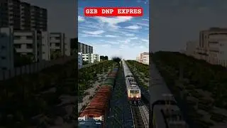 GZB DNP EXPRESS train game #train #TrainSimulator #TrainGame