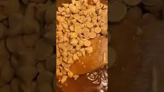 Melting Butterscotch Chips #satisfying #asmr #shorts