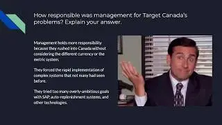 C9: How Supply Chain Management Problems Killed Target Canada