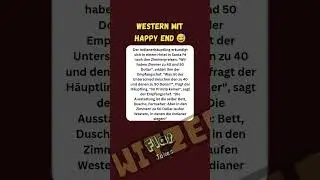 Western mit Happy End 😅 #Witze #ComedyShorts #YouTubeShorts #Lustig #DeutschHumor #ShortsGermany